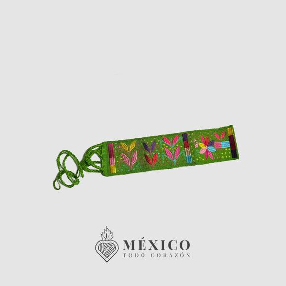 Mexican Folkloric belt day of the dead 5 de Mayo colorfull mexico todo corazon - Picture 2 of 4